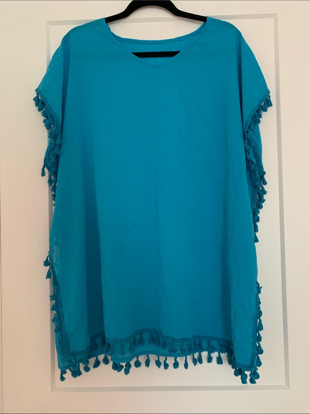Deep Blue Swimsuit Cover-Up